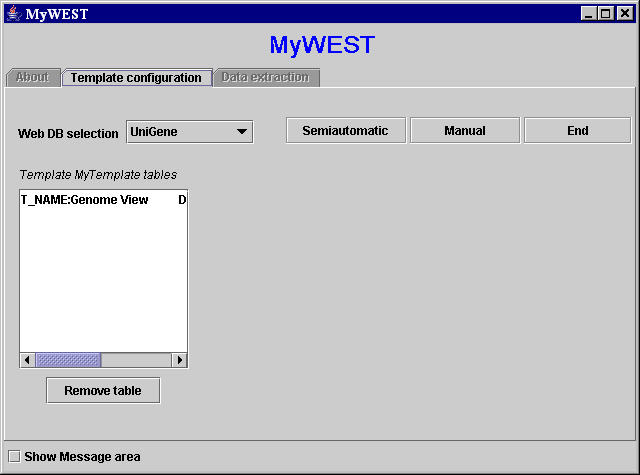 MyWEST template-building interface