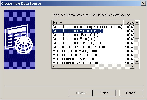 ODBC Data Source drivers